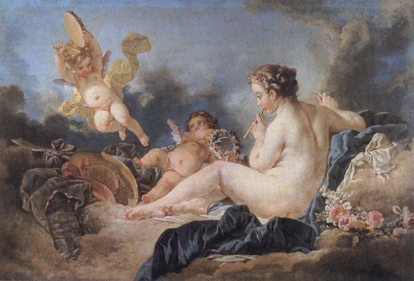 Francois Boucher The Muse Euterpe China oil painting art